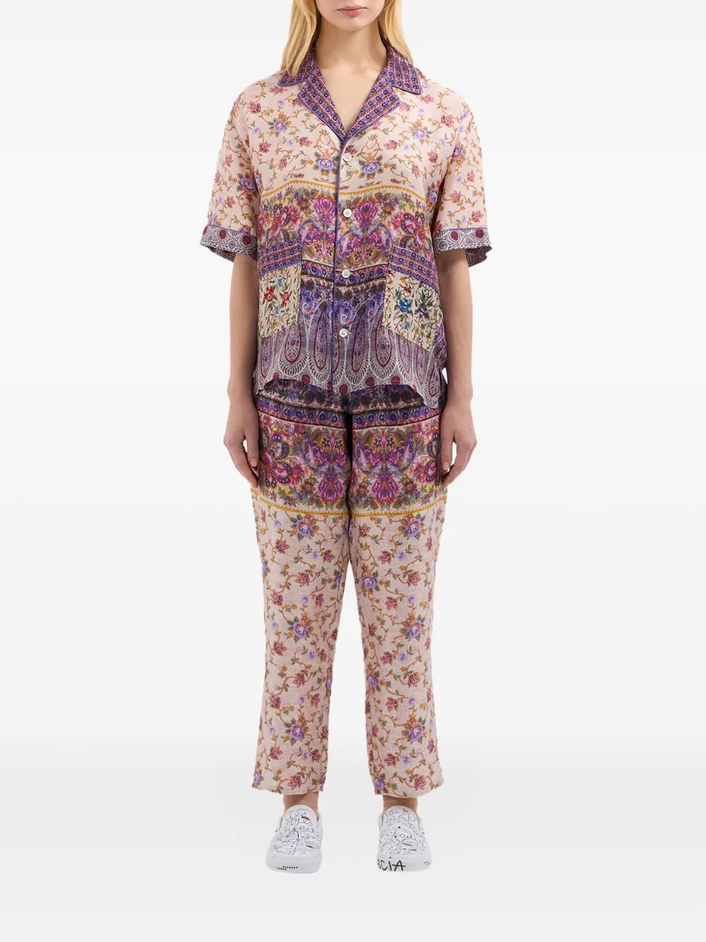 Pierre-Louis Mascia Aloe blouse Paars
