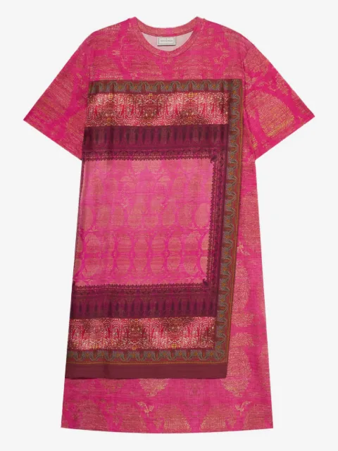 Pierre-Louis Mascia Abito modello T-shirt con stampa paisley