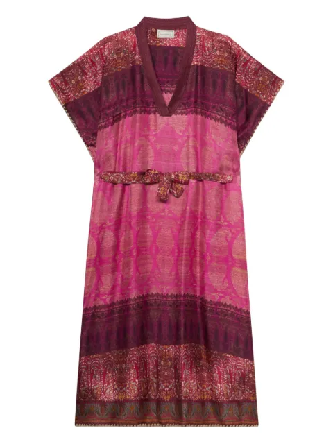 Pierre-Louis Mascia Aloe Maxikleid mit Paisley-Print