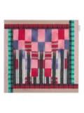 Pierre-Louis Mascia Aloeuw checkered-pattern scarf - Pink