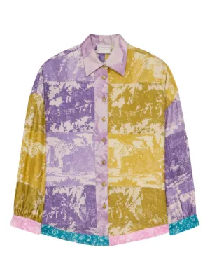 Pierre-Louis Mascia シルクシャツ | ニュートラル | FARFETCH JP