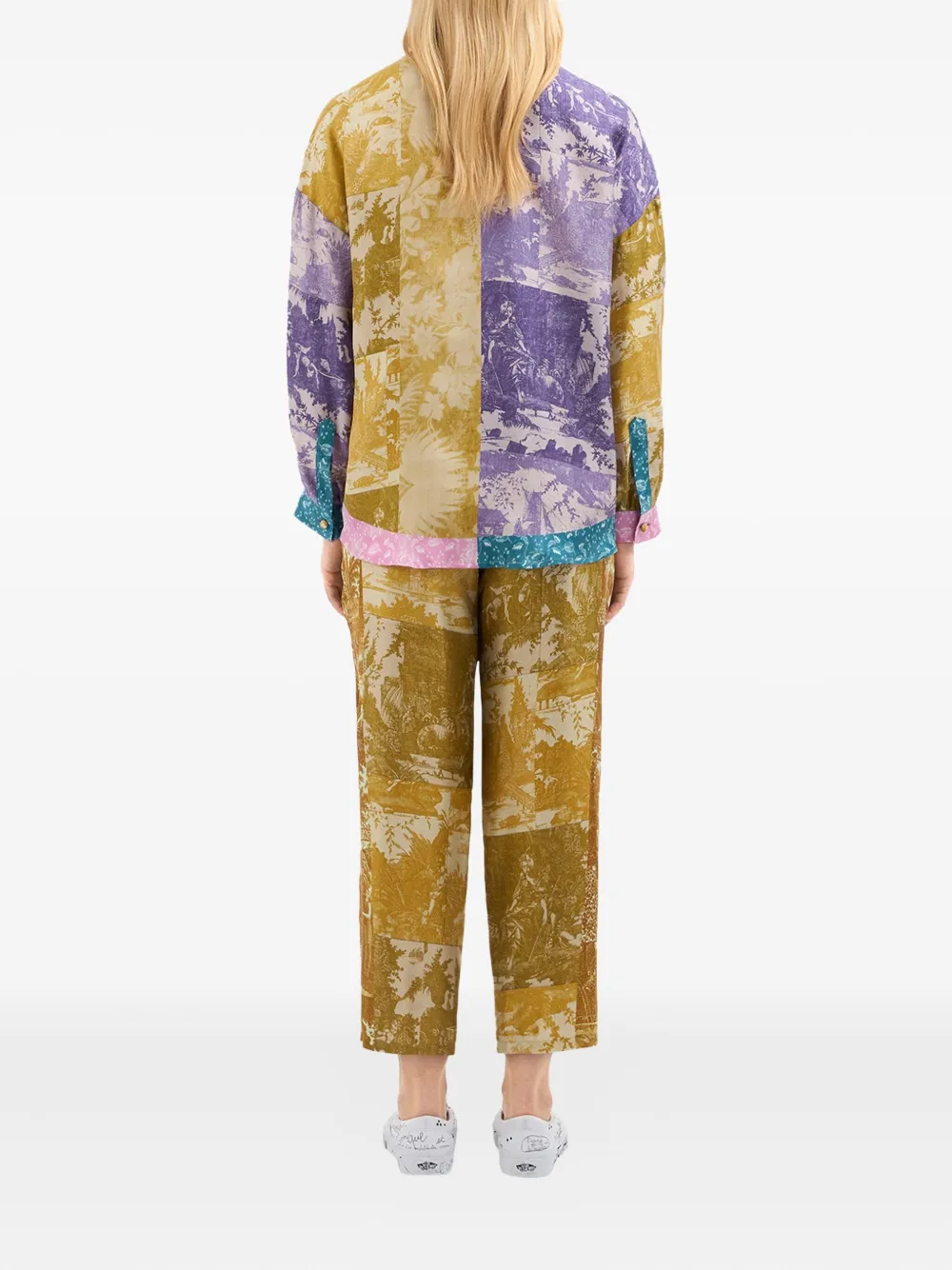 Pierre-Louis Mascia Aloe blouse Geel