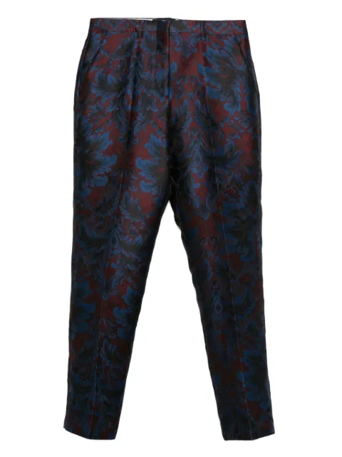 ETRO damask-print trousers