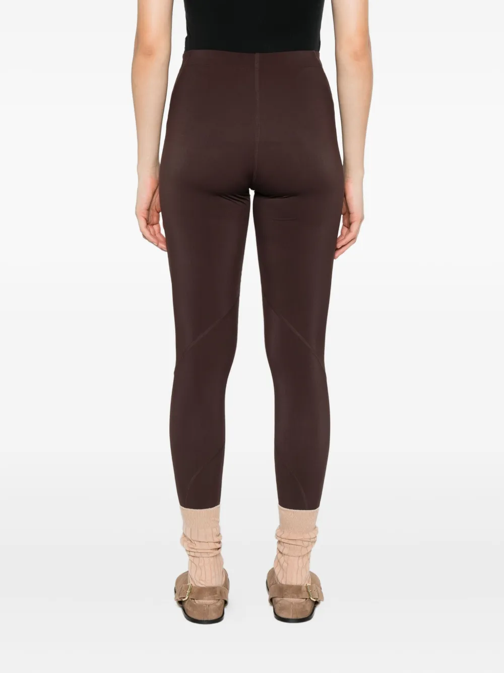 JIL SANDER+ Legging verfraaid met logo Bruin