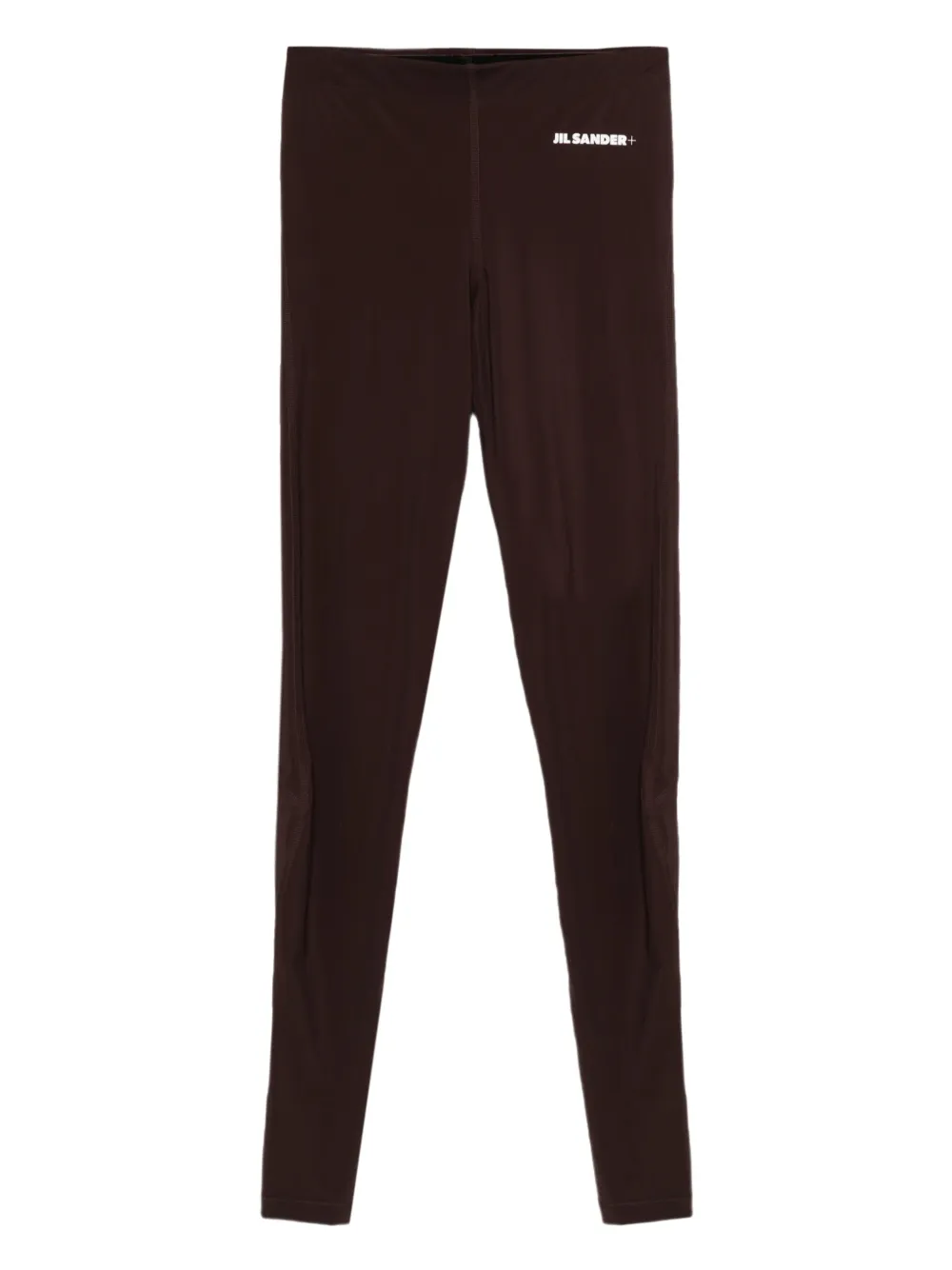 JIL SANDER+ logo-embellished leggings Bruin