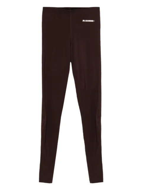 JIL SANDER+ Leggings mit Logo-Applikation