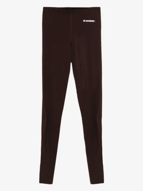 JIL SANDER+ logo-embellished leggings