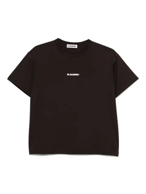 JIL SANDER+ logo-appliqué T-shirt