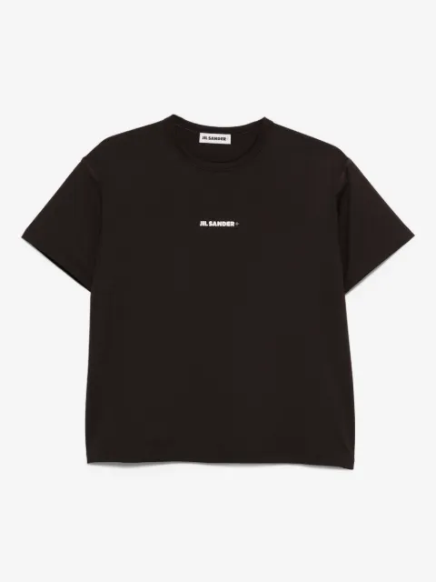 JIL SANDER+ playera con aplique del logo