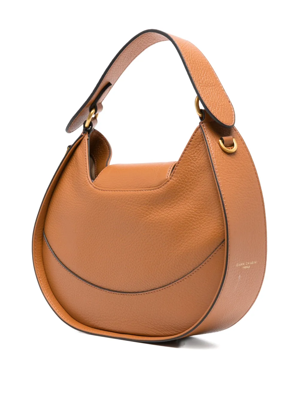 GIANNI CHIARINI Edith leren shopper Bruin