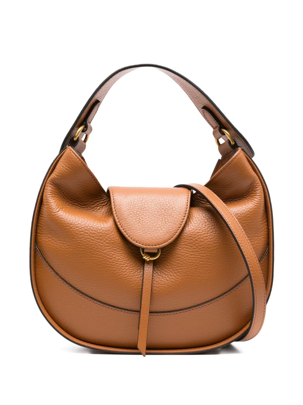 GIANNI CHIARINI Edith leren shopper Bruin
