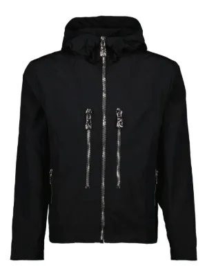 Boris Bidjan Saberi Hooded zip-up Jacket | Black | FARFETCH
