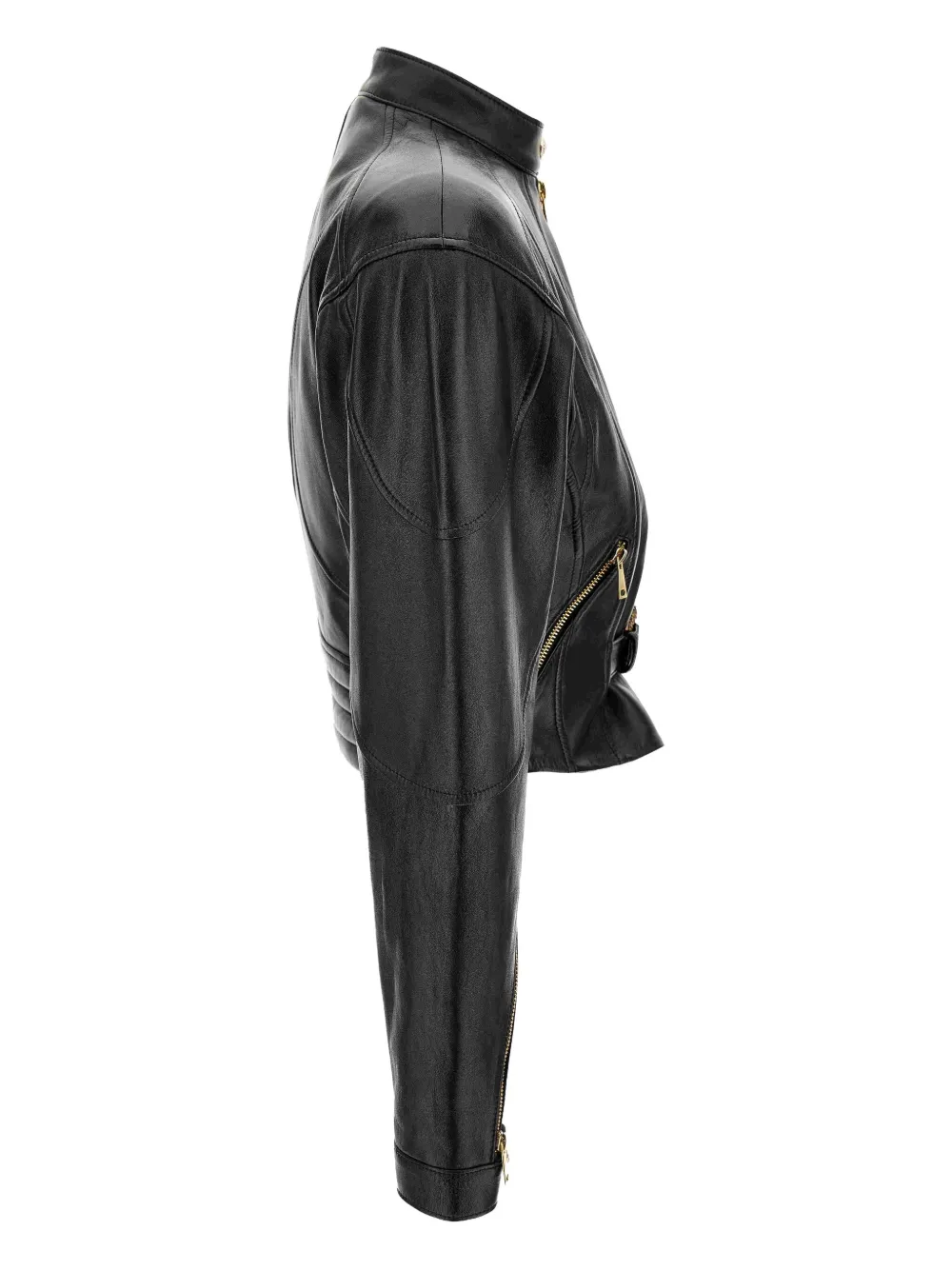 Versace Jeans Couture belted leather jacket | Leather Jackets | Image 2