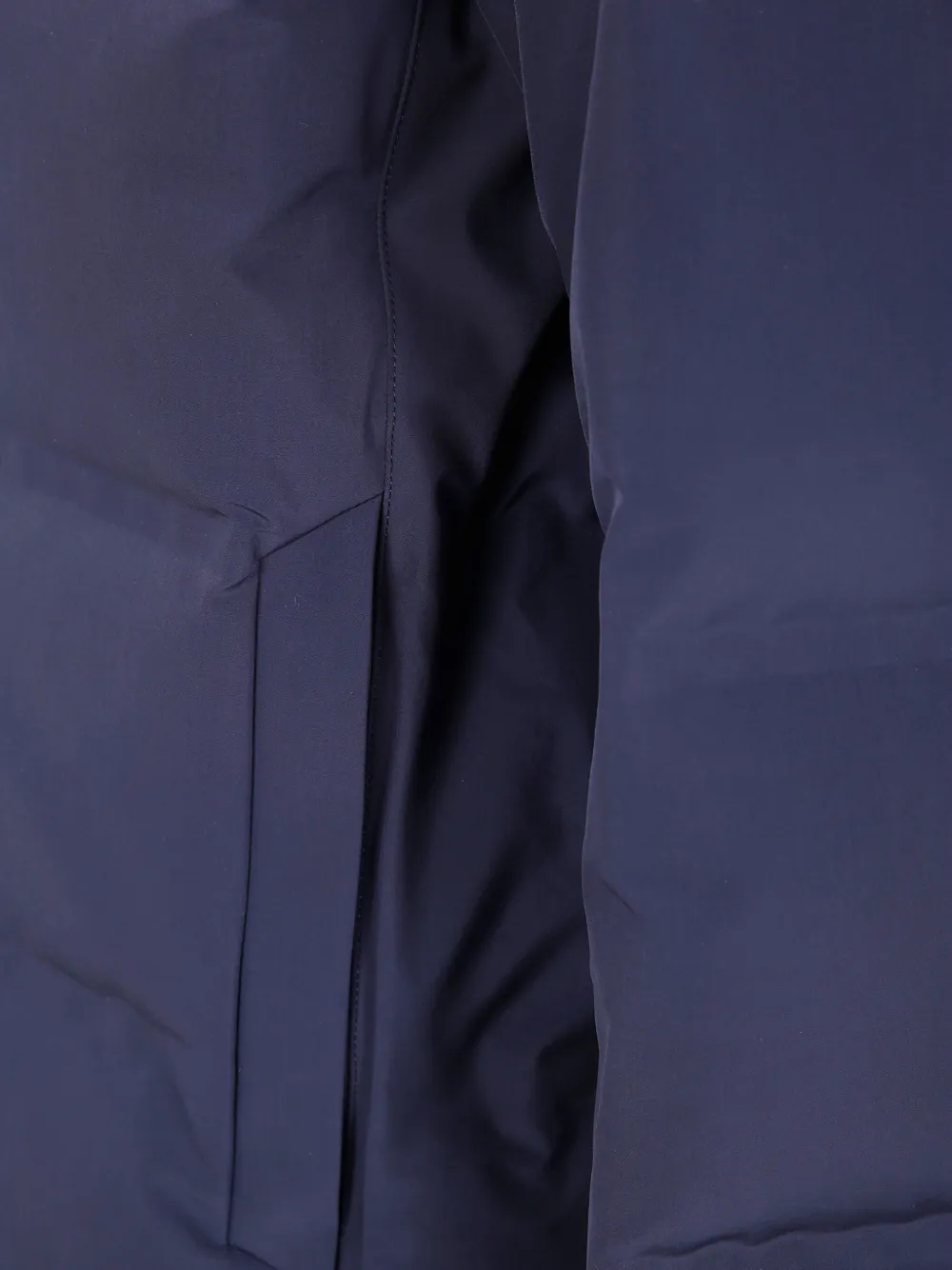 Herno Gewatteerd jack met capuchon Blauw