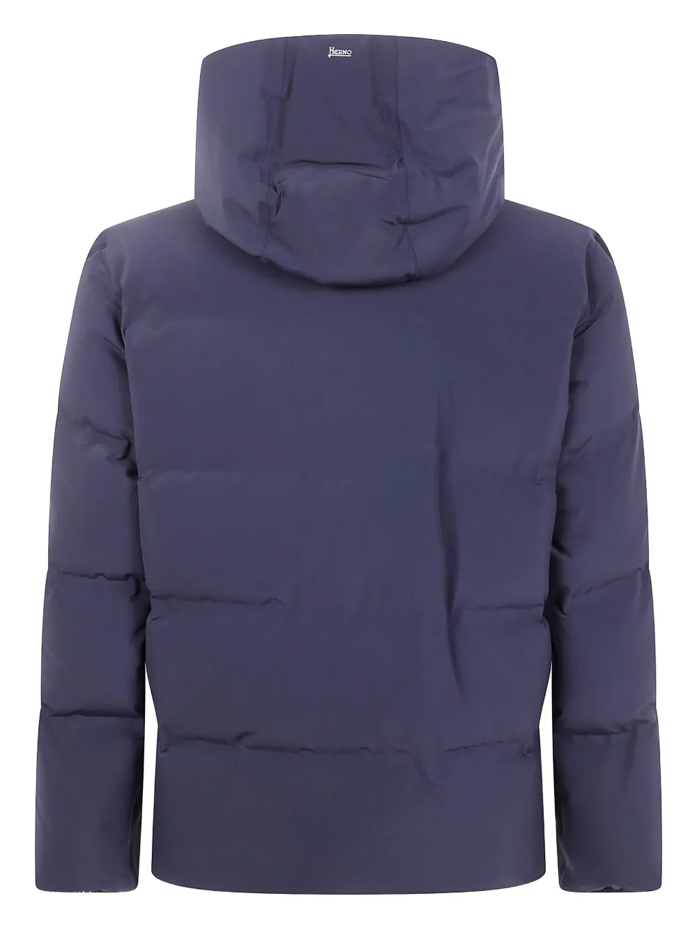 Herno Gewatteerd jack met capuchon Blauw
