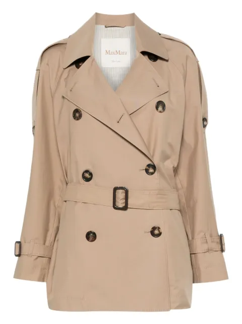 Max Mara belted double-breasted coat
