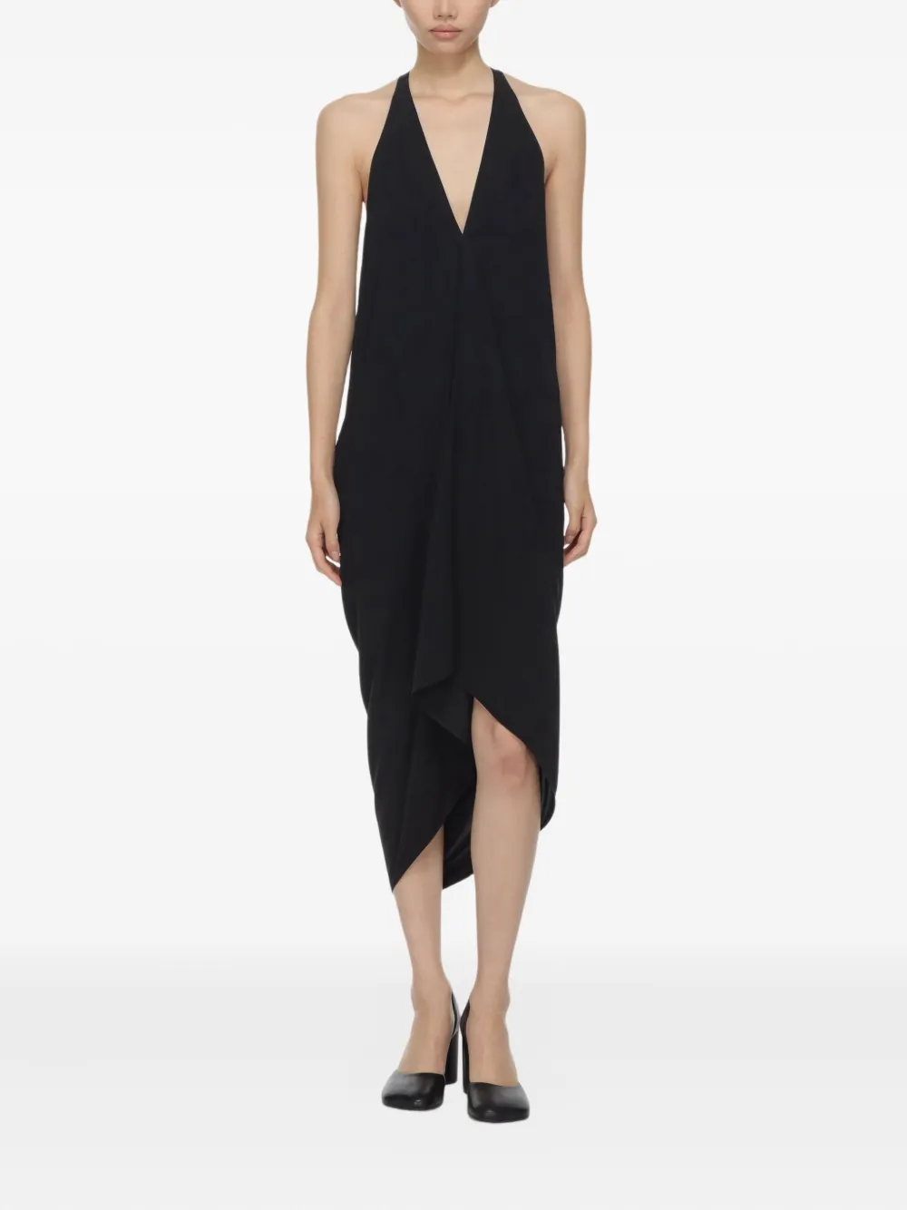 Rick Owens vestido drapeado con cuello halter | Vestidos de coctel y fiesta | Image 2