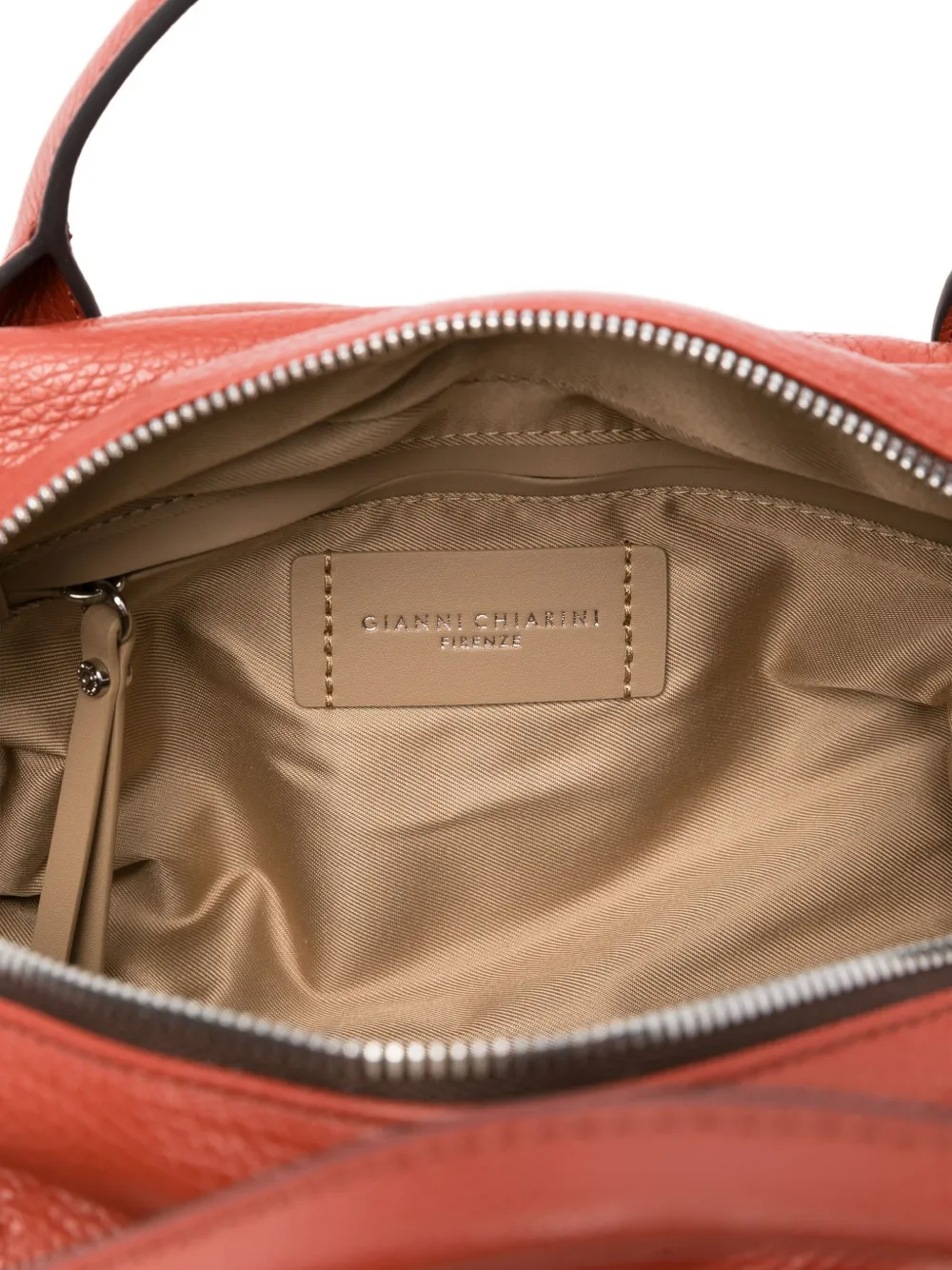 GIANNI CHIARINI Emily leren shopper Rood