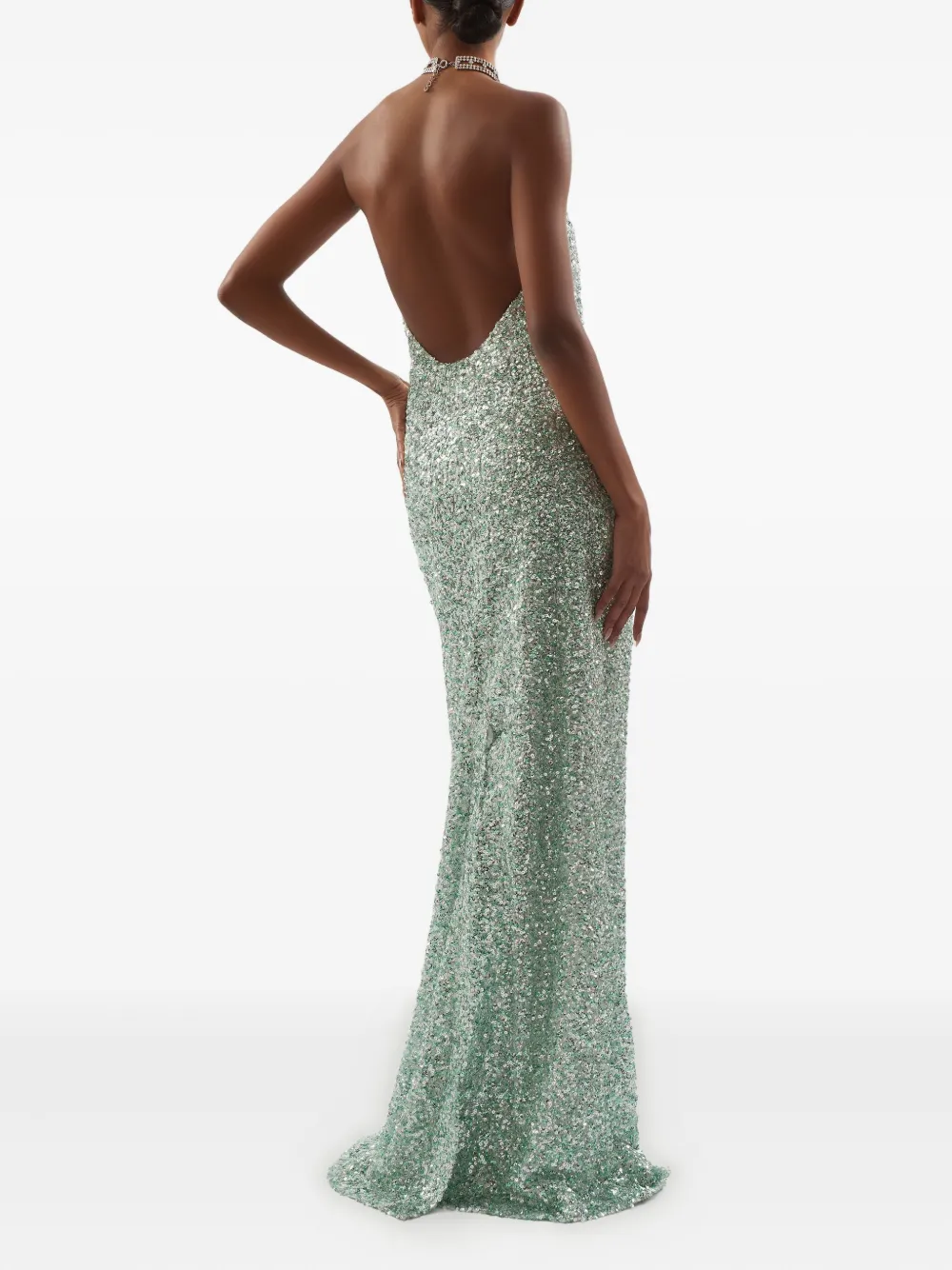 Taller Marmo Poseidon dress Groen