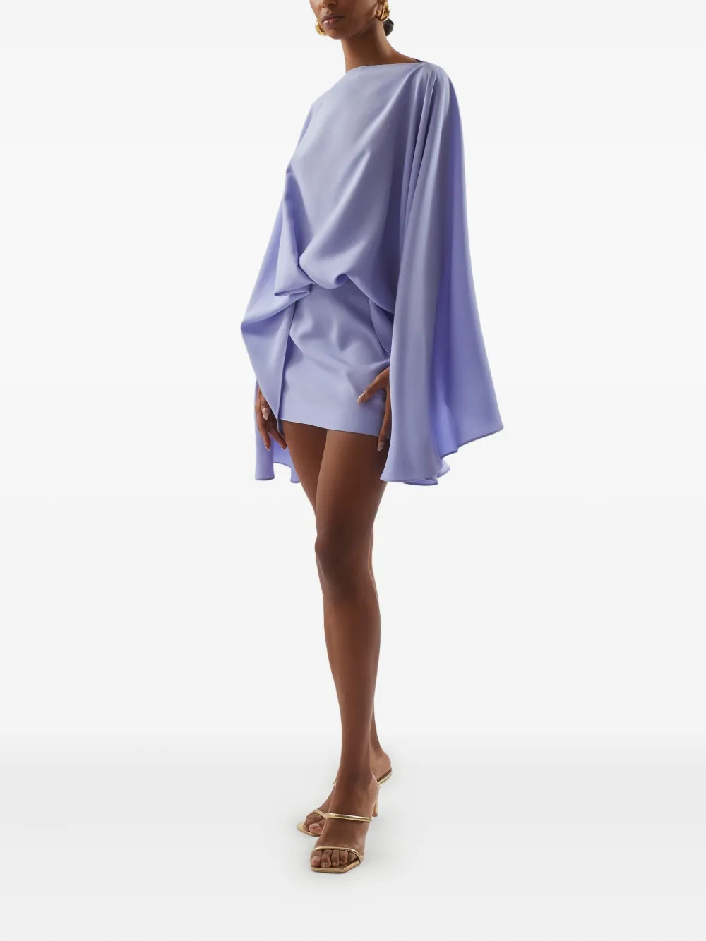 Taller Marmo Eolia mini dress Paars