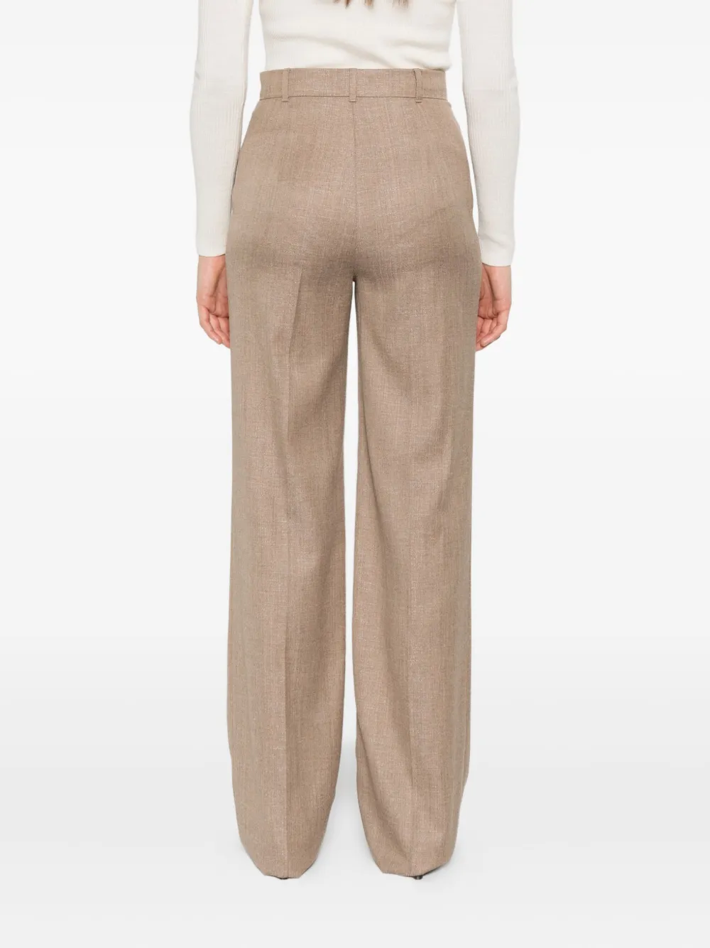 Max Mara side-pocket trousers Beige