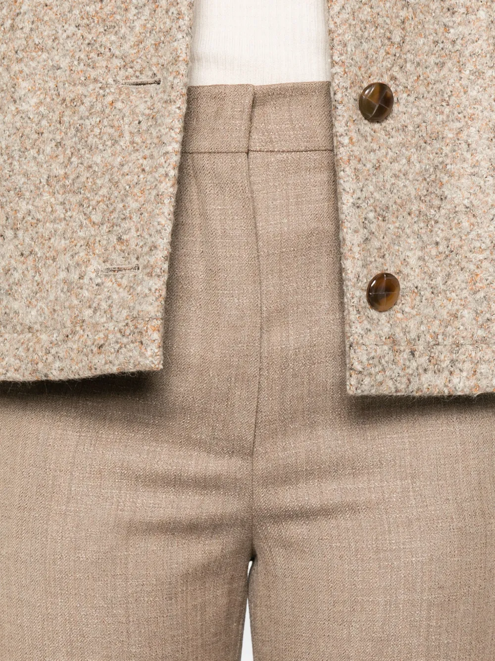 Max Mara side-pocket trousers Beige