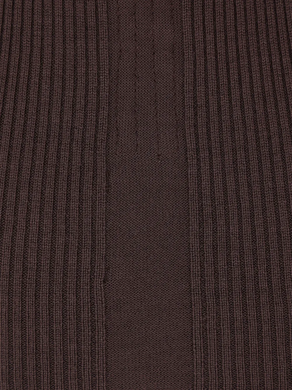 Rick Owens geribbelde top met open rug Grijs