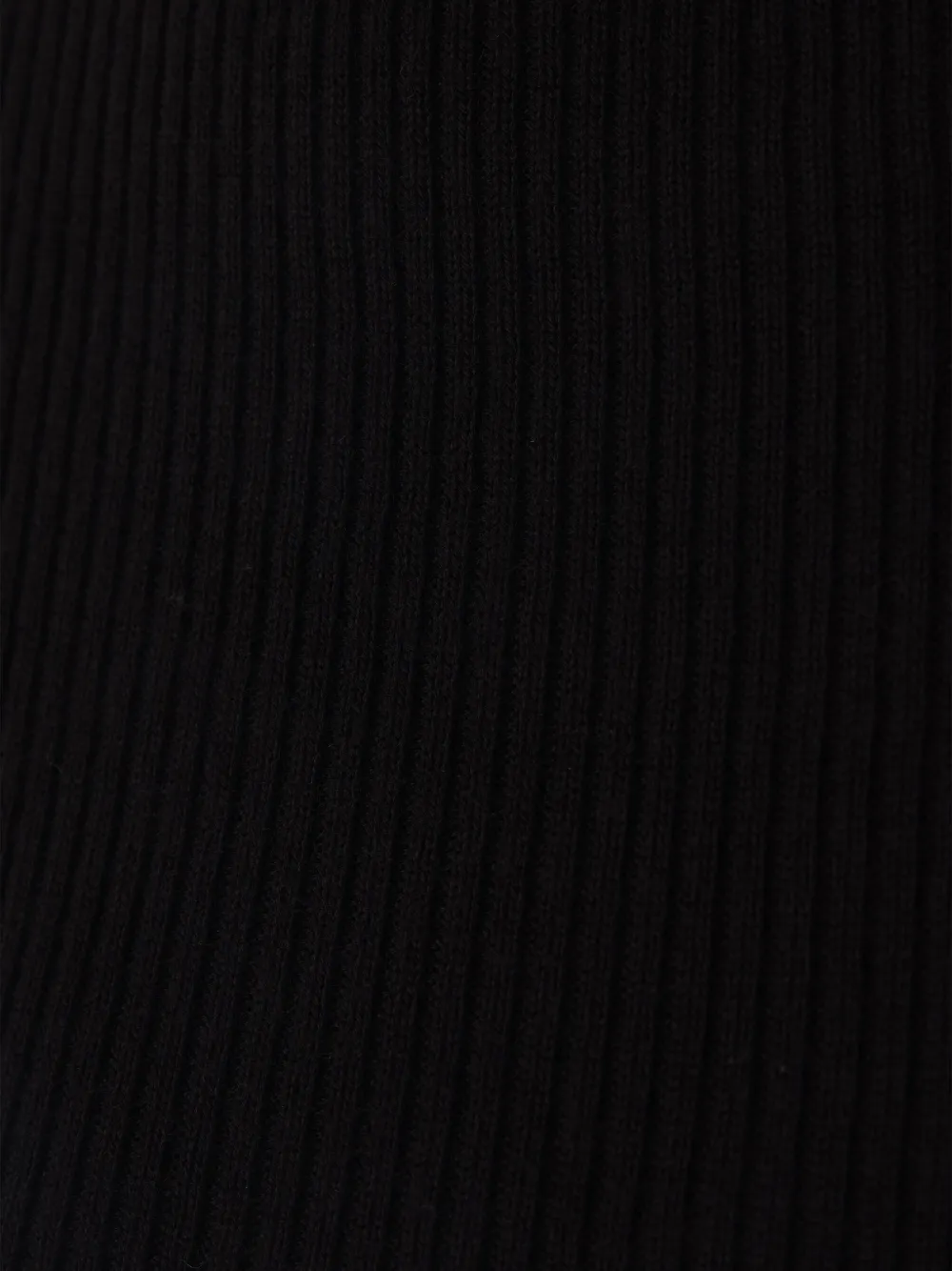 Rick Owens geribbelde top met open rug Zwart