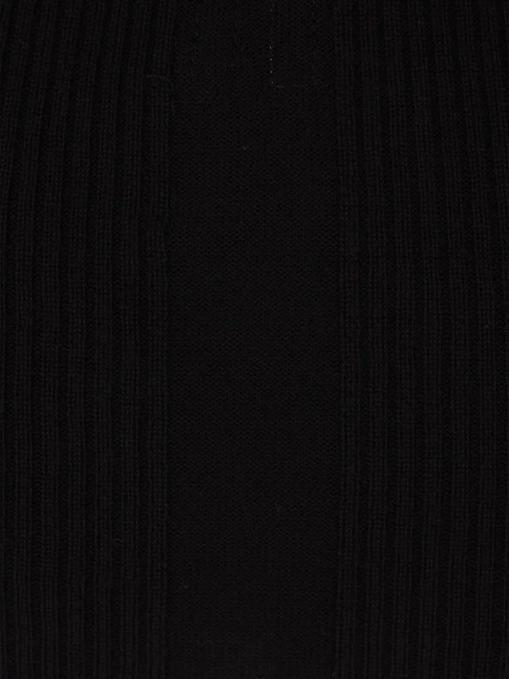 Rick Owens geribbelde top met open rug Zwart