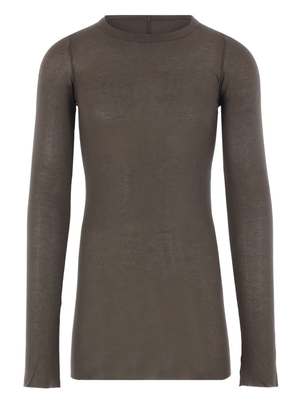 Rick Owens T-shirt met lange mouwen Groen