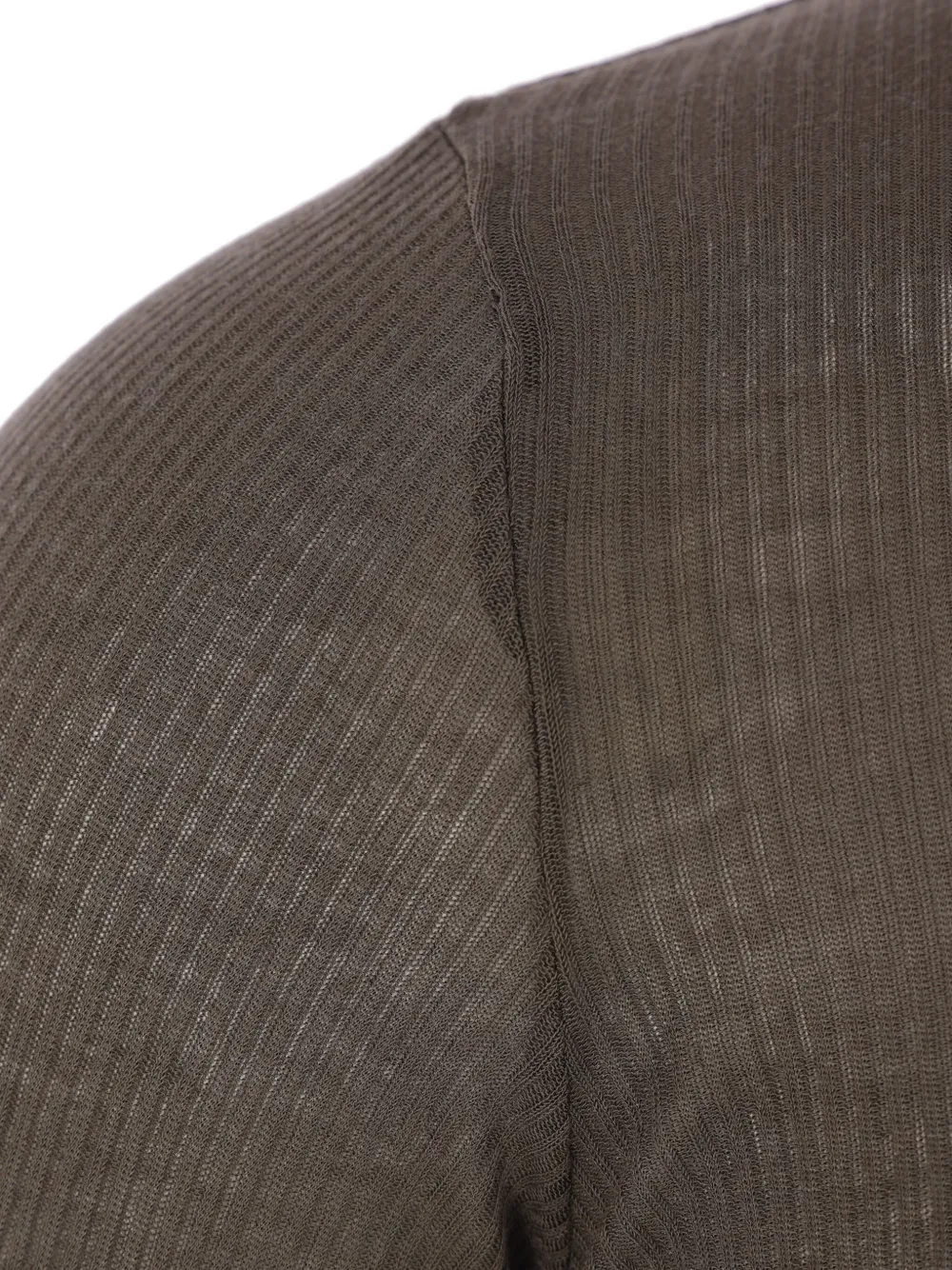 Rick Owens T-shirt met lange mouwen Groen