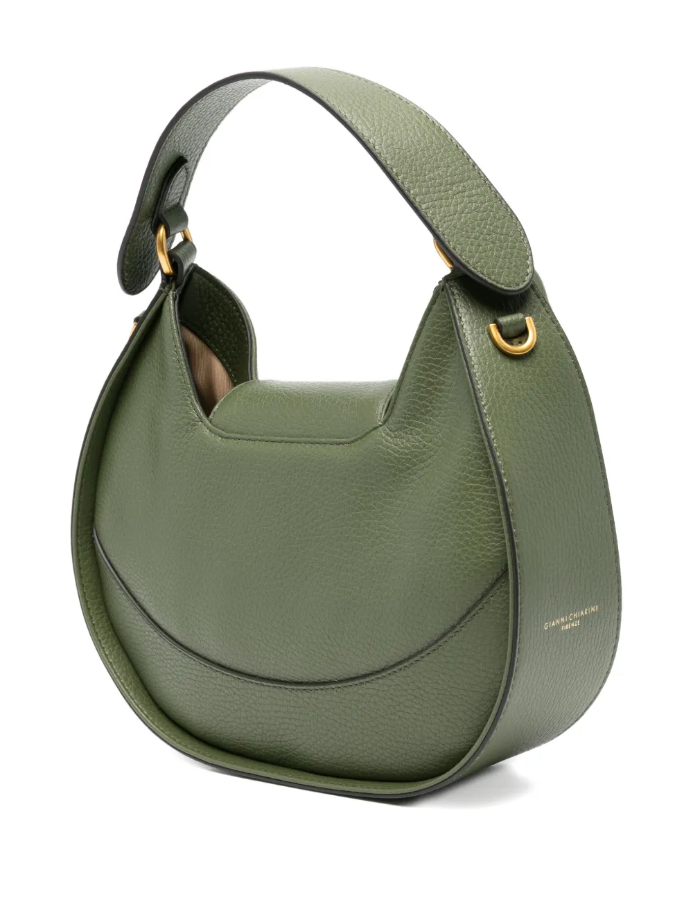 GIANNI CHIARINI Edith leren schoudertas Groen