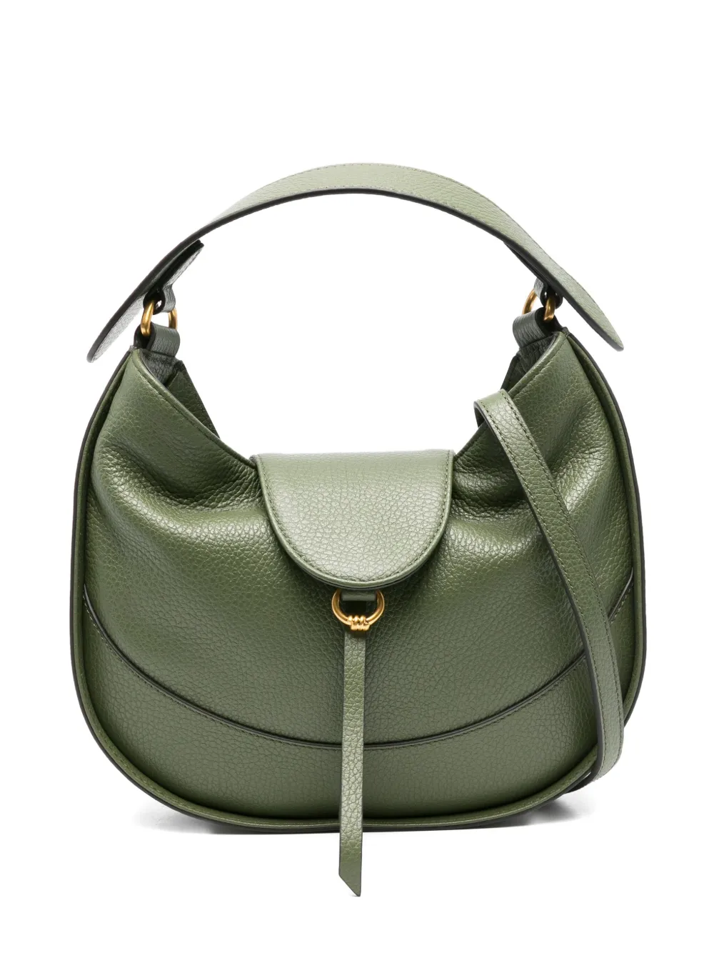 GIANNI CHIARINI Edith leren schoudertas Groen