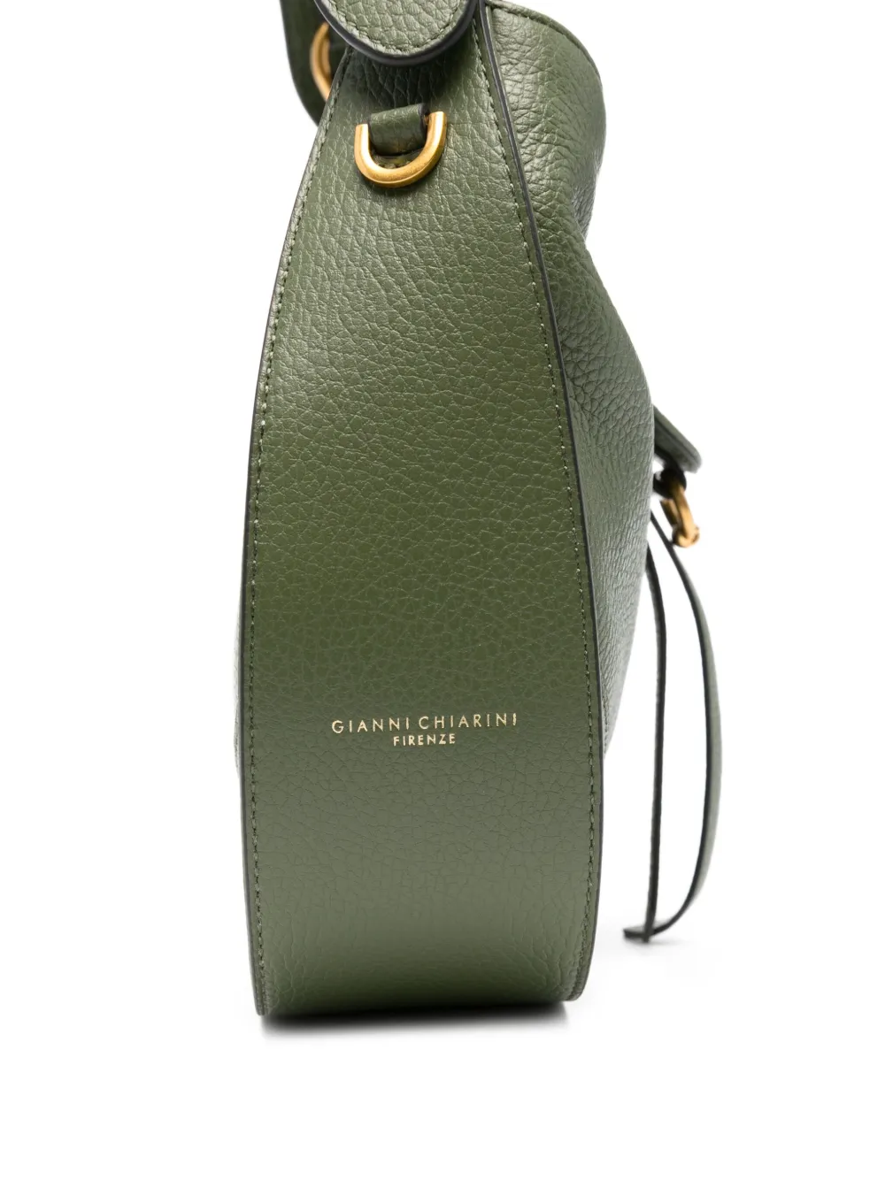 GIANNI CHIARINI Edith leren schoudertas Groen