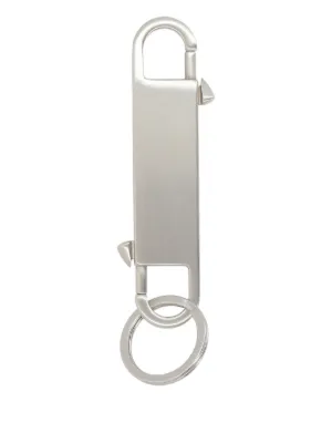 リックオウエンス　切りっぱなし　ホワイトストラップキーホルダー Rick Owens]Keyring/SILVER(RA02C0391MET) – R&Co.