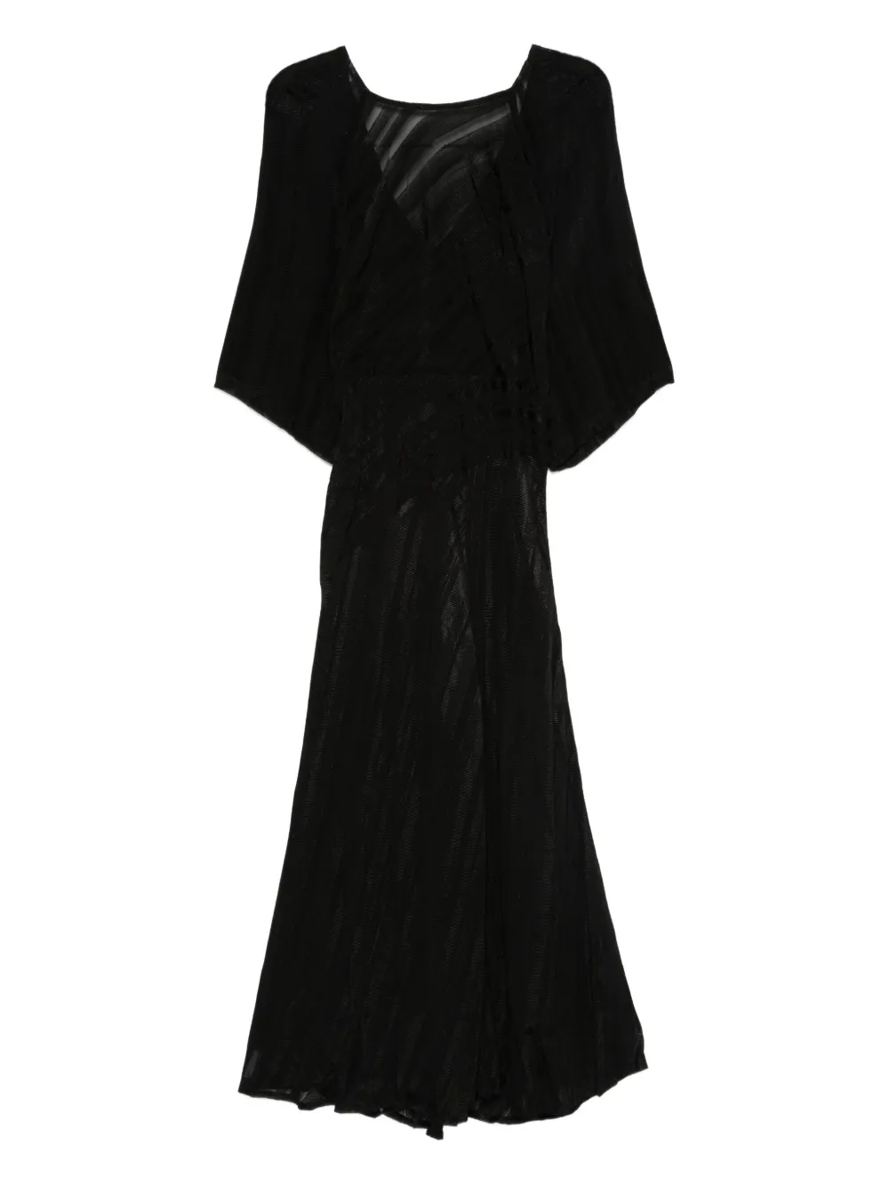 Ba&Sh Sibony pleated-panelled dress | Black | Image 1