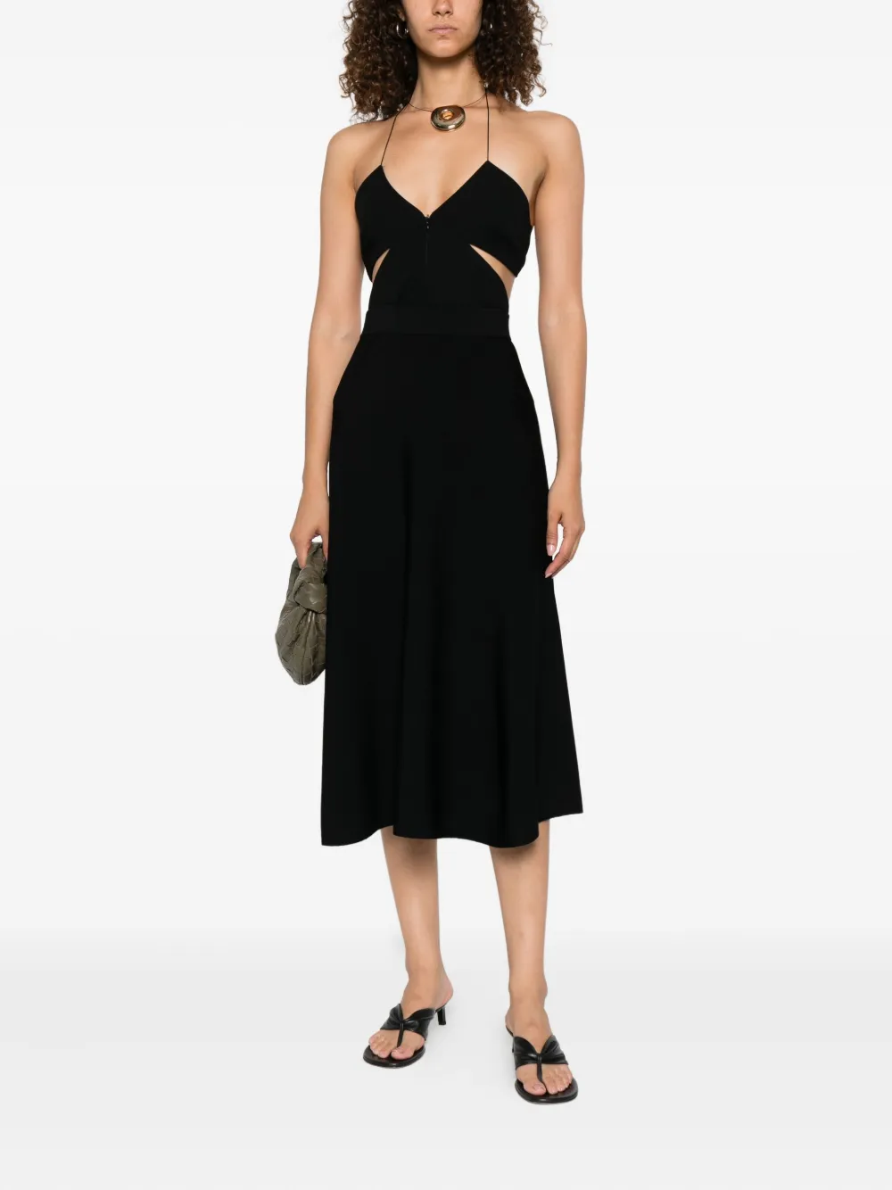 Max Mara Lazio gebreide midi-rok Zwart