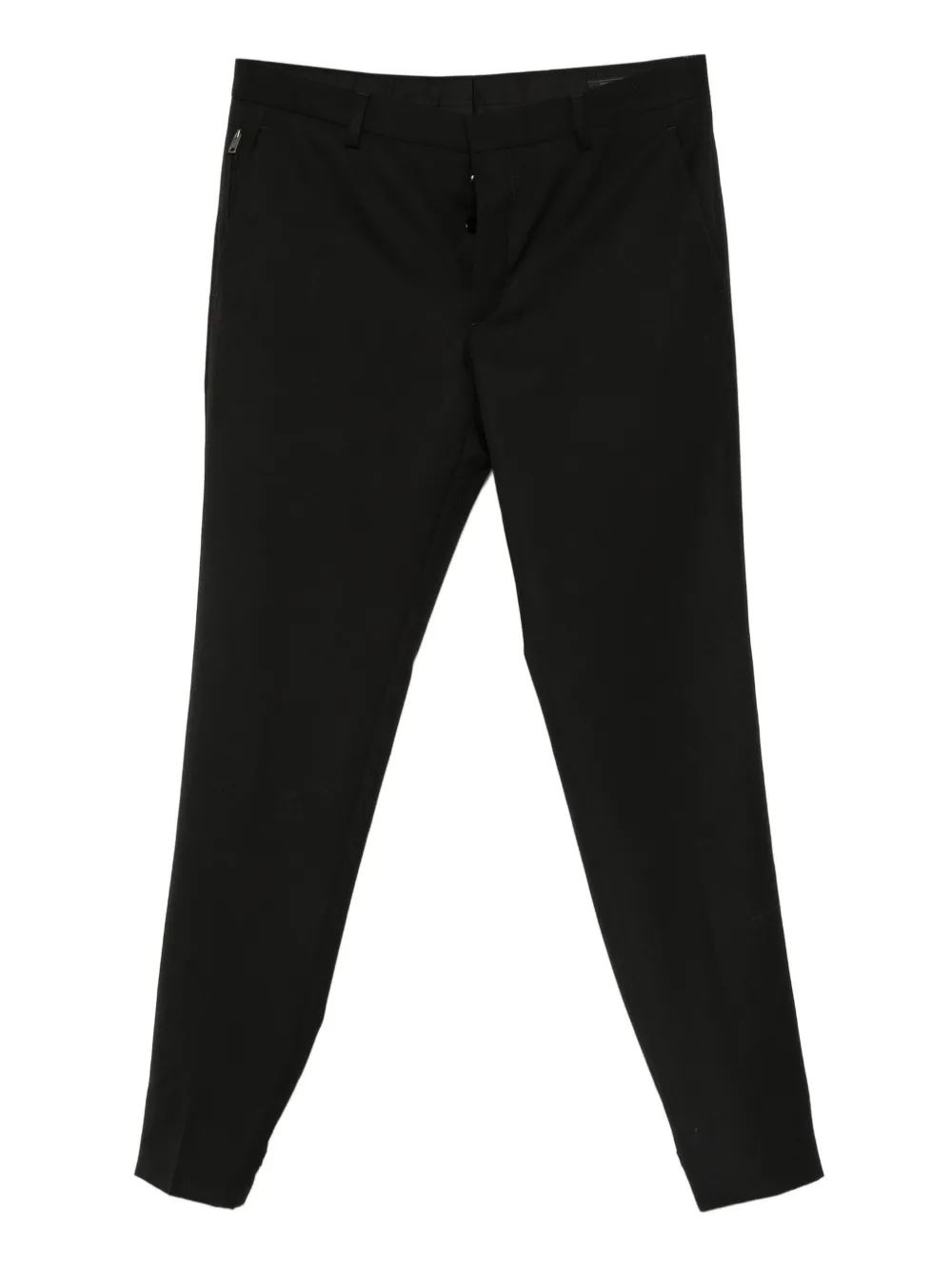 Prada Katoenen broek met rits Zwart