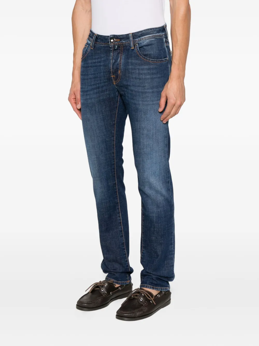 Jacob Cohën Straight jeans Blauw