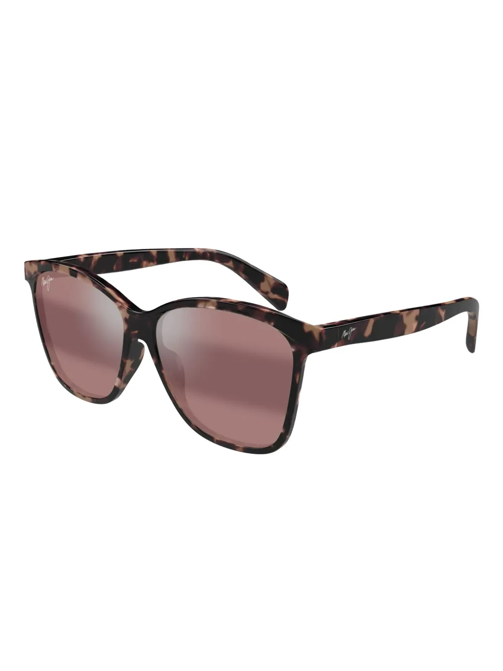 Maui Jim Zonnebril met schildpadschild-design - Rood
