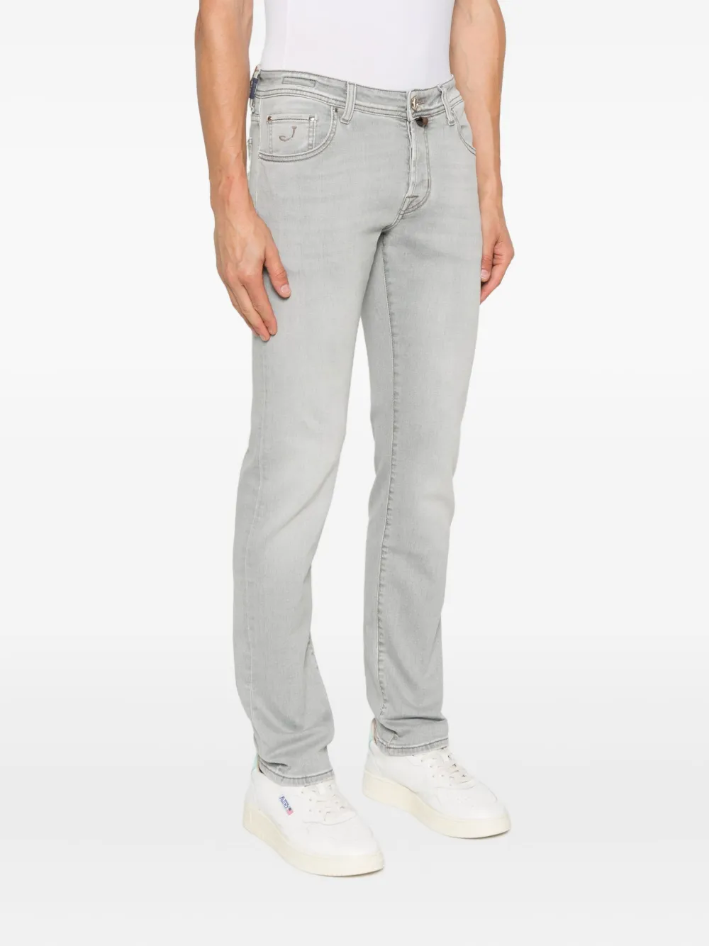 Jacob Cohën Straight jeans Grijs