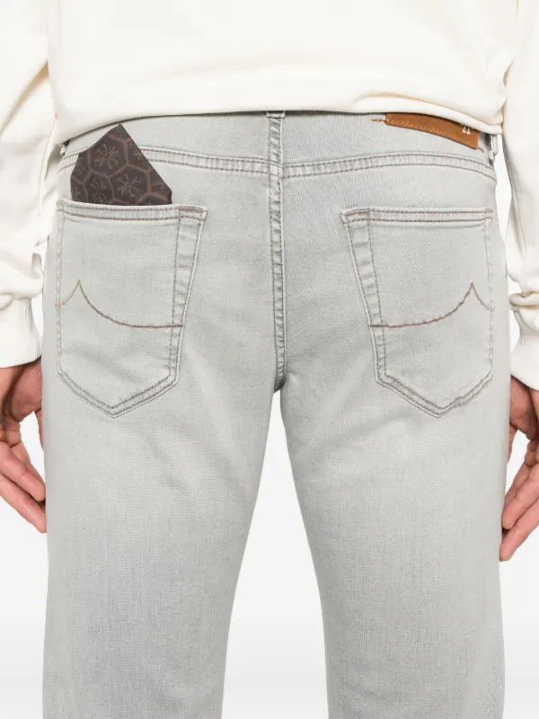 Jacob Cohën straight-leg Jeans | Grey | FARFETCH RS