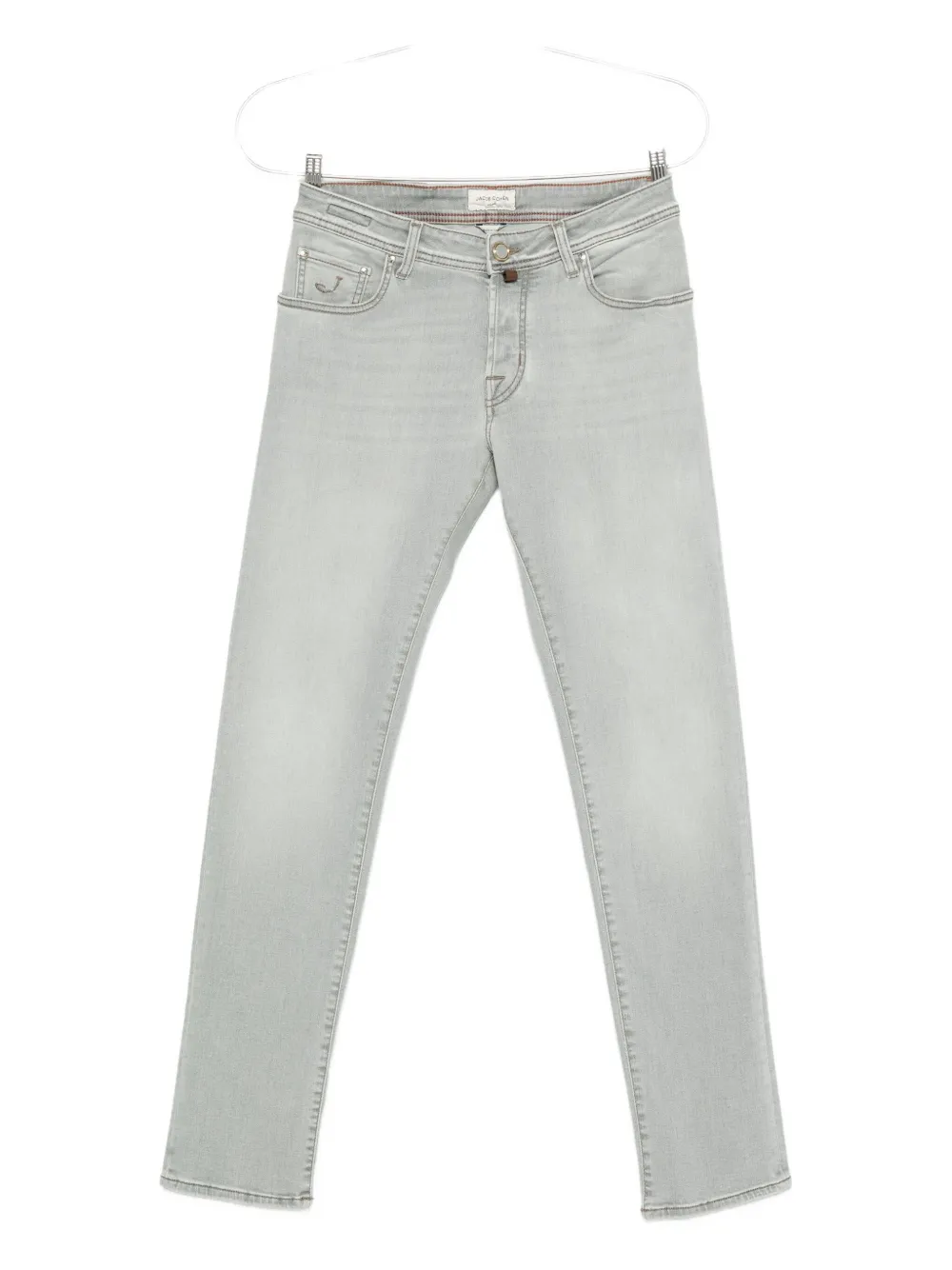 Jacob Cohën straight-leg jeans - Grigio