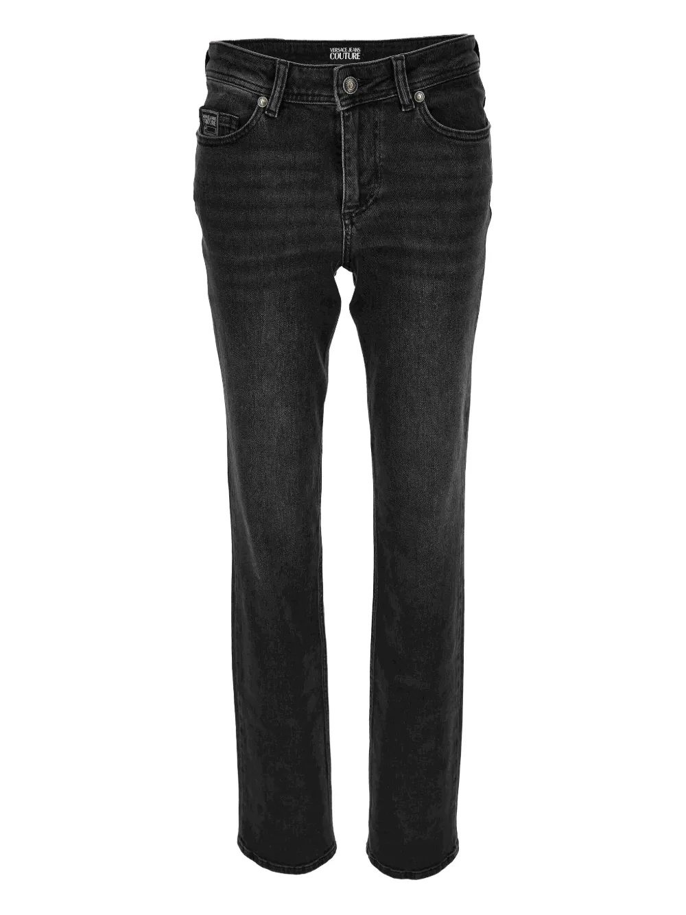 Versace Jeans Couture logo-plaque jeans Zwart