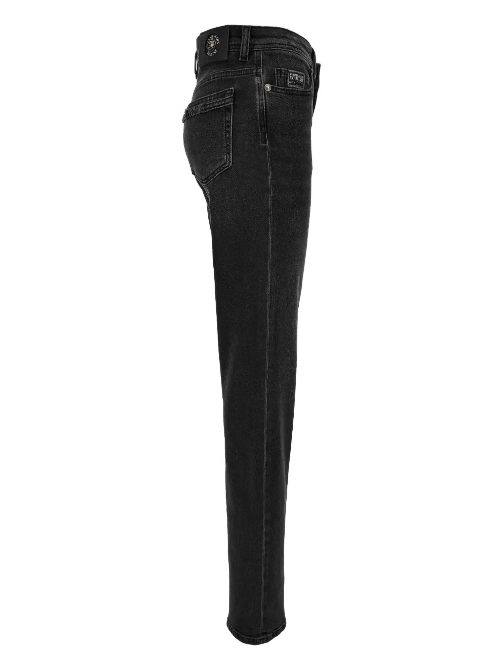 Versace Jeans Couture logo-plaque jeans Zwart