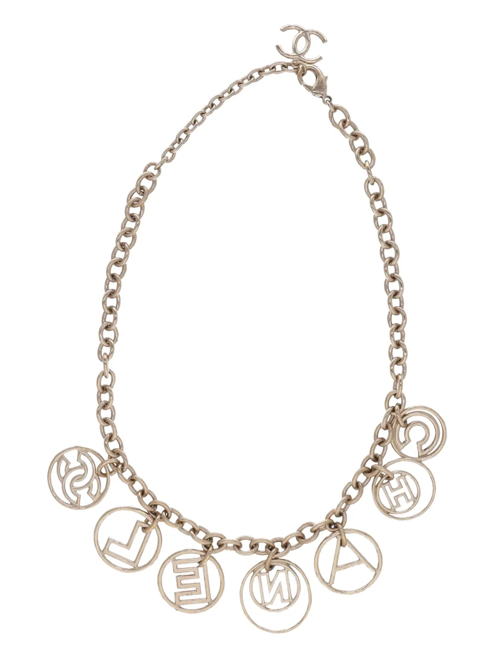 CHANEL Pre-Owned CC Hula Hoop Cuba necklace | Image 2
