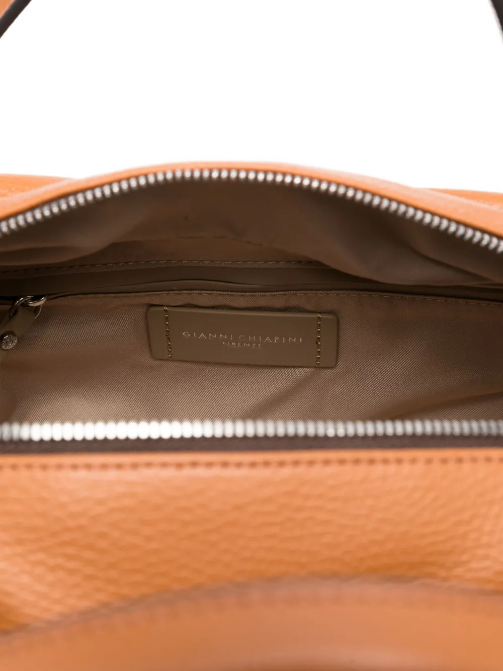 GIANNI CHIARINI Emily leren shopper Bruin