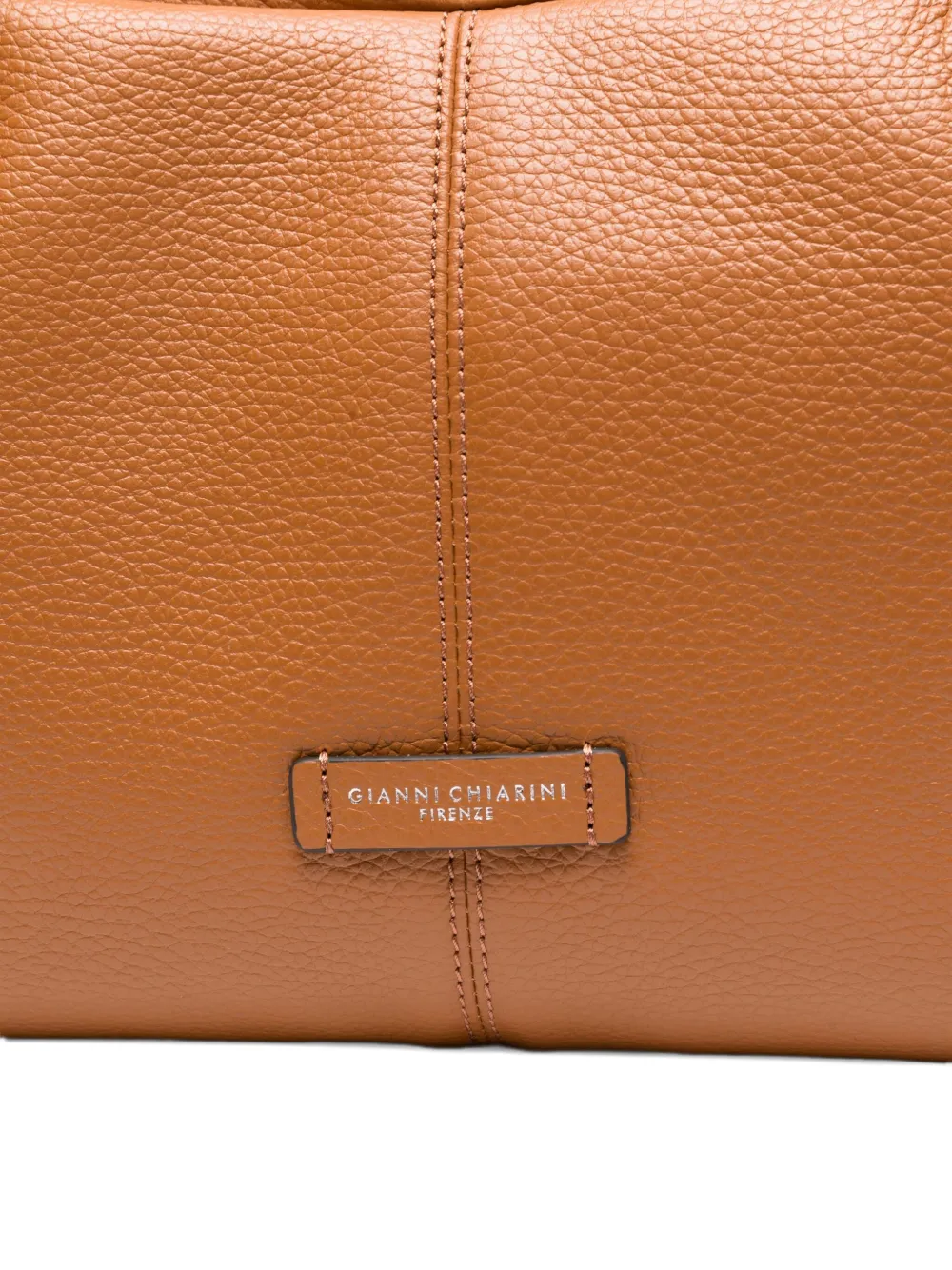 GIANNI CHIARINI Emily leren shopper Bruin