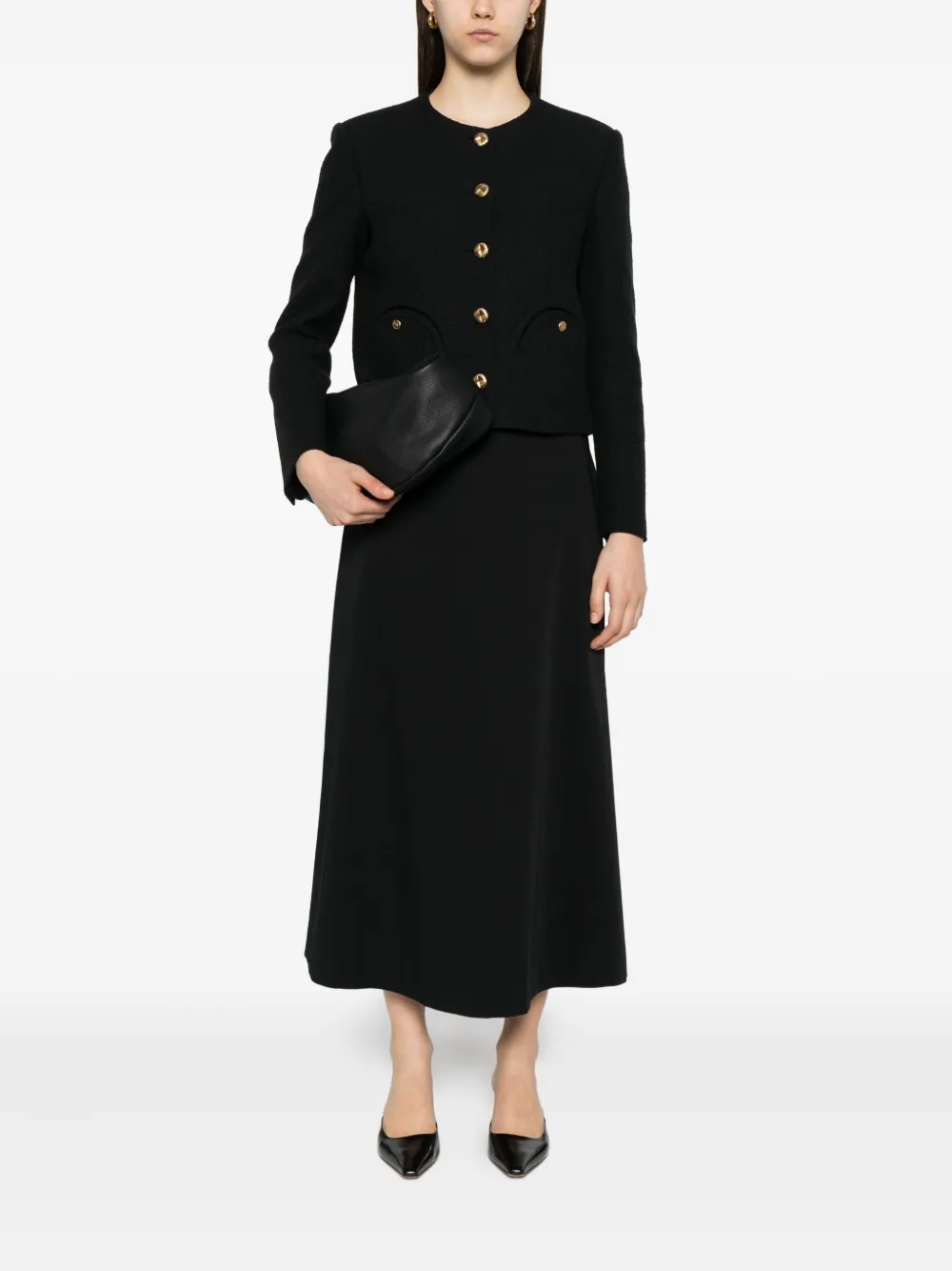 Blazé Milano tweed button-fastening jacket | Fitted Jackets | Image 2