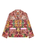 Pierre-Louis Mascia ALOE floral-print shirt - Pink